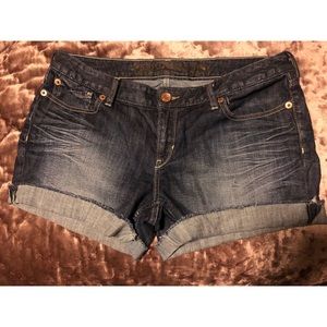 Express jean shorts